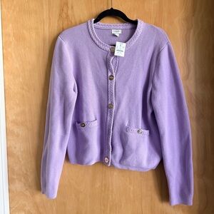 BNWT Lavender JCrew Sweater